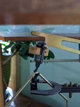 Load image into Gallery viewer, Antique Brass Encased Chemists Scales