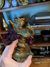 Load image into Gallery viewer, Antique Indian Bronze Deccan Oil Lamp