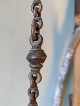 Load image into Gallery viewer, Antique Indian Hanging Bronze Deccan / Diya Oil Lamp