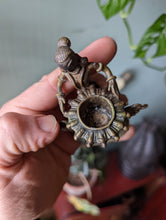 Load image into Gallery viewer, Antique Indian Bronze Candle Holder