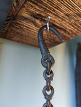 Load image into Gallery viewer, Antique Indian Hanging Bronze Deccan / Diya Oil Lamp