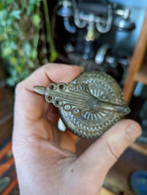 Load image into Gallery viewer, Antique Mughal Indian Bronze Hamsa Bird Betal / Tobacco Container
