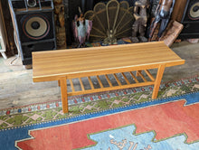 Load image into Gallery viewer, 1960's Scandinavian "surfboard" Coffee Table