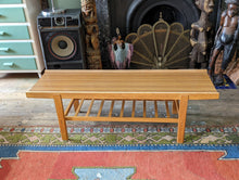 Load image into Gallery viewer, 1960's Scandinavian "surfboard" Coffee Table