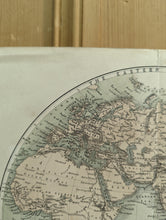 Load image into Gallery viewer, 1858 Original James Virtue Map of the Eastern Hemisphere ( Asia, Africa, Australia )
