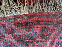 Load image into Gallery viewer, 3'7"x6'3" Hand Knotted Antique Wool Tekki Bokhara Rug - 190x116