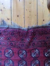 Load image into Gallery viewer, 3'7"x6'3" Hand Knotted Antique Wool Tekki Bokhara Rug - 190x116