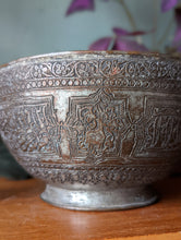 Load image into Gallery viewer, 19th Century Engraved Parsee Food Bowl