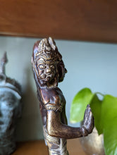Load image into Gallery viewer, Vintage Thai Bronze Trimurti Statue