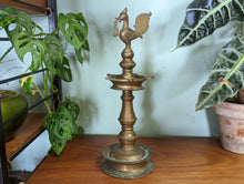 Load image into Gallery viewer, Vintage Indian Bronze Deccan Oil Temple Lamp