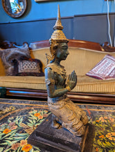 Load image into Gallery viewer, Large Gilt Bronze Thai thephanom Statue