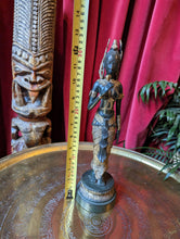 Load image into Gallery viewer, Gilded Bronze Statue of Hindu Goddess Dewi Sri