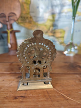 Load image into Gallery viewer, Small Indian Brass Statue of Hindu Deity Ganesh