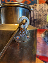 Load image into Gallery viewer, Antique Indian Brass Milk Container
