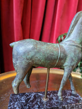 Load image into Gallery viewer, Ancient Greek Olympia Bronze Horse Statue