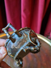Load image into Gallery viewer, Antique Chinese Bronze Bamboo Effect Censer