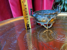 Load image into Gallery viewer, Antique Chinese Bronze Bamboo Effect Censer