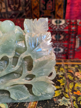 Load image into Gallery viewer, Vintage Carved Jade - Dogs Under Apple Tree