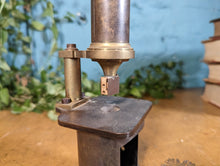 Load image into Gallery viewer, Early 20th.C Brass Laboratory Microscope