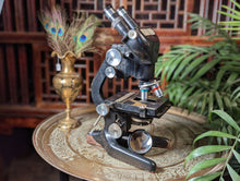 Load image into Gallery viewer, Antique J Smith Binomax Disecting Microscope