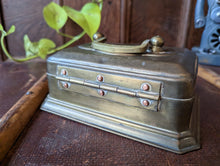 Load image into Gallery viewer, Antique Indian Kerala Brass Betel Nut Pandan Box