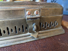 Load image into Gallery viewer, Antique Indian Kerala Brass Betel Nut Pandan Box