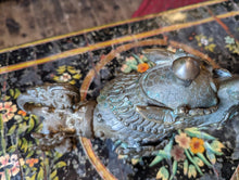 Load image into Gallery viewer, Antique Tibetan Bronze Foo Dog Figurine