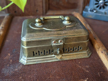 Load image into Gallery viewer, Antique Indian Kerala Brass Betel Nut Pandan Box