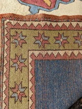 Load image into Gallery viewer, 7'1"x4'6" Vintage Turkish Hand Knotted Wool Konya Rug - 217 x 137