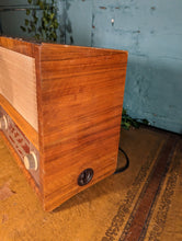 Load image into Gallery viewer, Ekco U243 Vintage Wooden Case Art Radio