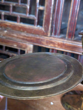 Load image into Gallery viewer, Antique Indian Hindu Copper Engraved Charger / Plate - Shashti