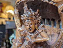 Load image into Gallery viewer, Large Balinese Statue Of Vishnu and Garuda
