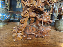 Load image into Gallery viewer, Large Balinese Statue Of Vishnu and Garuda