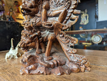Load image into Gallery viewer, Large Balinese Statue Of Vishnu and Garuda