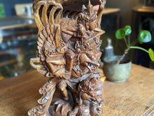 Load image into Gallery viewer, Large Balinese Statue Of Vishnu and Garuda