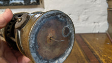 Load image into Gallery viewer, Antique Patterson A1 Brass Miners Safety Lamp