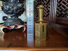 Load image into Gallery viewer, Antique Brass Cross Staff - Scientific Instrument