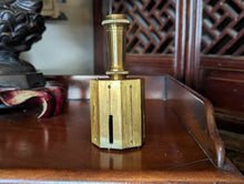 Load image into Gallery viewer, Antique Brass Cross Staff - Scientific Instrument