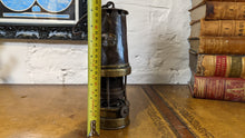 Load image into Gallery viewer, Antique Patterson A1 Brass Miners Safety Lamp
