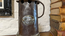 Load image into Gallery viewer, Antique Patterson A1 Brass Miners Safety Lamp