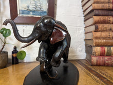 Load image into Gallery viewer, Meiji period Japanese elephant and tigers C1880