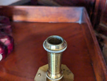 Load image into Gallery viewer, Antique Brass Cross Staff - Scientific Instrument