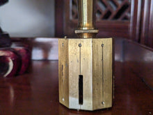 Load image into Gallery viewer, Antique Brass Cross Staff - Scientific Instrument