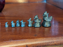 Load image into Gallery viewer, Set of 18thC. Burmese Cockerel Opium Weights