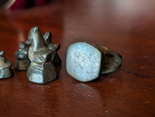 Load image into Gallery viewer, Set of 18thC. Burmese Cockerel Opium Weights