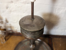 Load image into Gallery viewer, 19th Century Middle Eastern Turkish Oil Lamp Converted to Electric