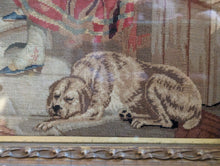 Load image into Gallery viewer, 19th Century French Needlepoint with Ornate Molded Frame