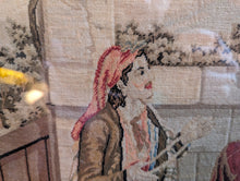 Load image into Gallery viewer, 19th Century French Needlepoint with Ornate Molded Frame