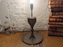 Load image into Gallery viewer, 19th Century Middle Eastern Turkish Oil Lamp Converted to Electric