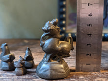 Load image into Gallery viewer, Burmese Cockerel Opium Weights - 18th Century SE Asian Antiques